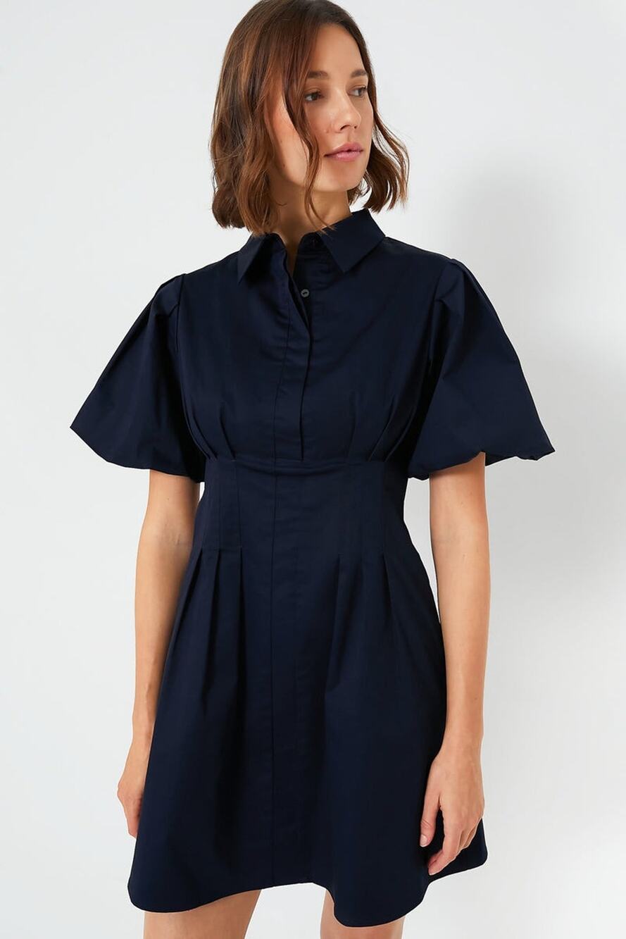 TUCKERNUCK Navy Mini Delaney Dress Size XL NWT Retail $148 Tuckernuck
